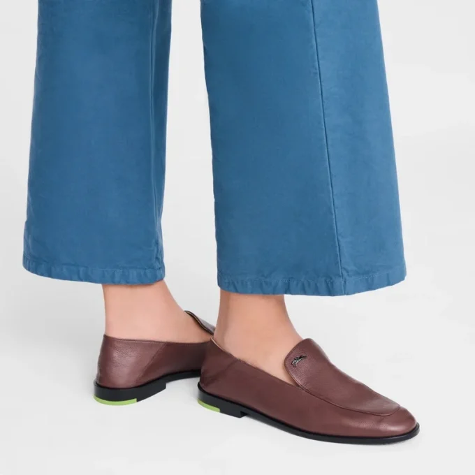 Burgundy – Leather Au Sultan Loafer