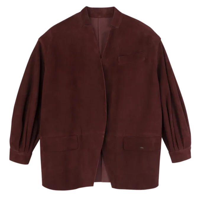 Burgundy – Leather Jacket