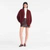 Burgundy – Leather Jacket