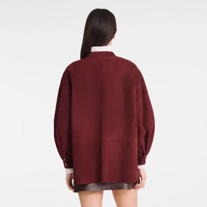 Burgundy – Leather Jacket