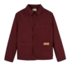 Burgundy – Overdyed cotton Jacket
