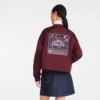 Burgundy – Satin Jacket