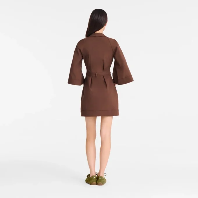 Chocolate – Popelin Dress