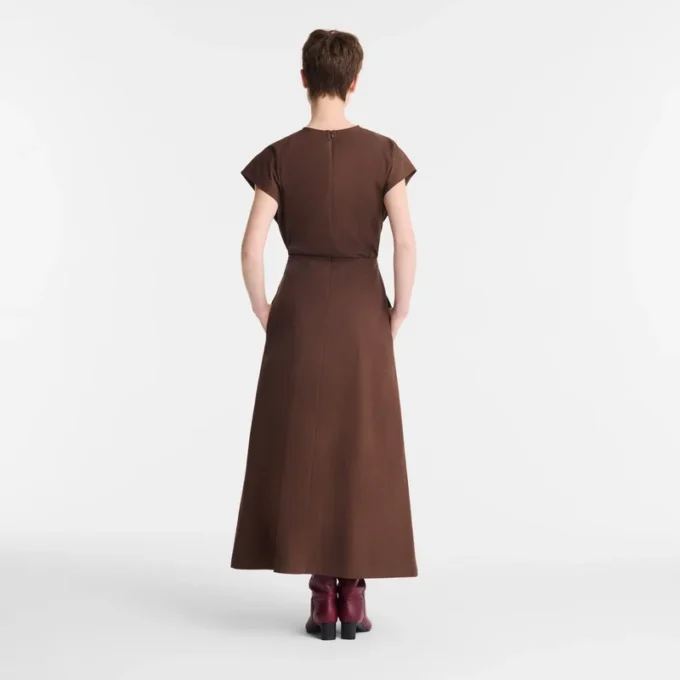 Chocolate – Popelin Dress