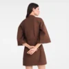 Chocolate – Popelin Dress