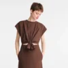 Chocolate – Popelin Dress