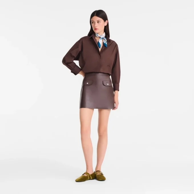 Chocolate – Popelin Shirt