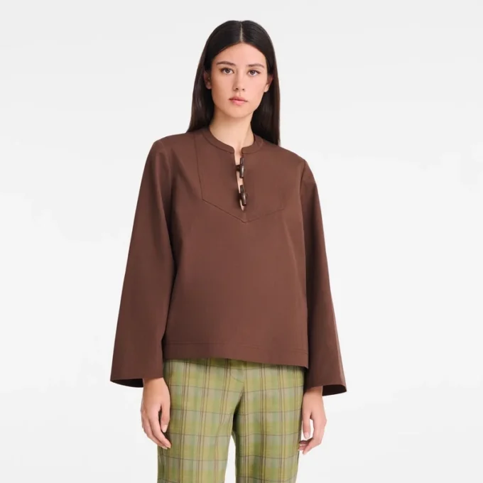 Chocolate – Popelin Shirt