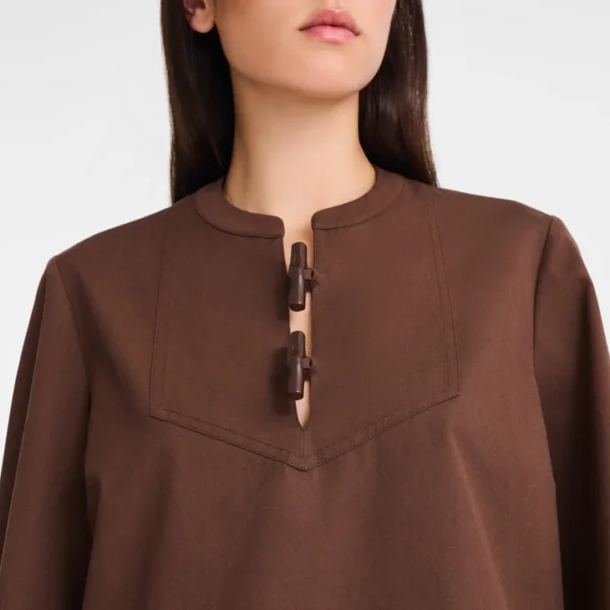 Chocolate – Popelin Shirt