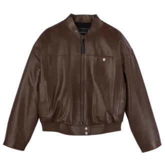 Coffee – Leather Jacket