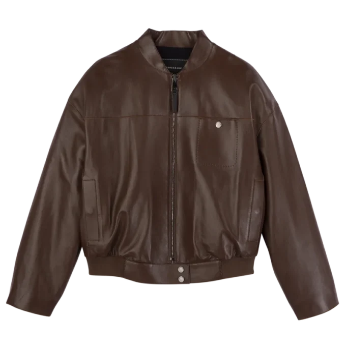 Coffee – Leather Jacket