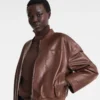 Coffee – Leather Jacket