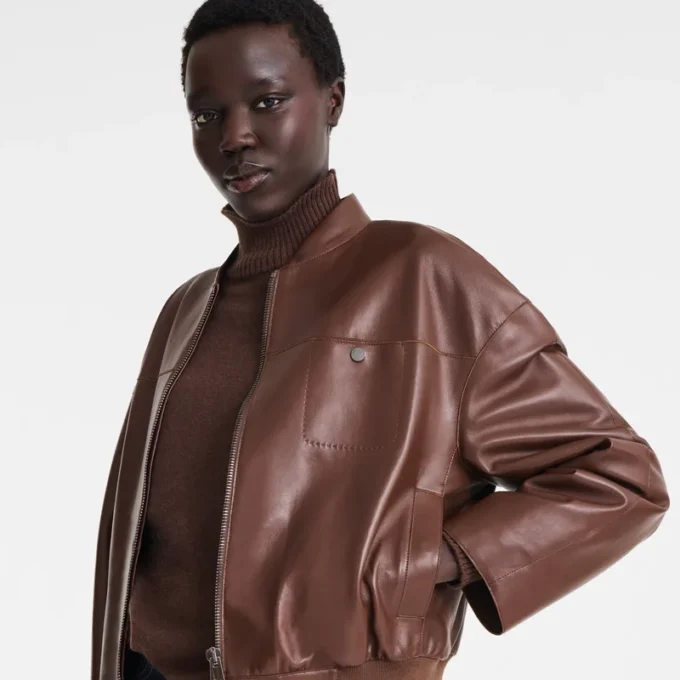 Coffee – Leather Jacket