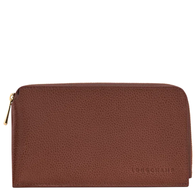 Coffee – Leather Le Foulonné Pouch