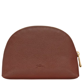 Coffee – Leather Le Foulonné Pouch