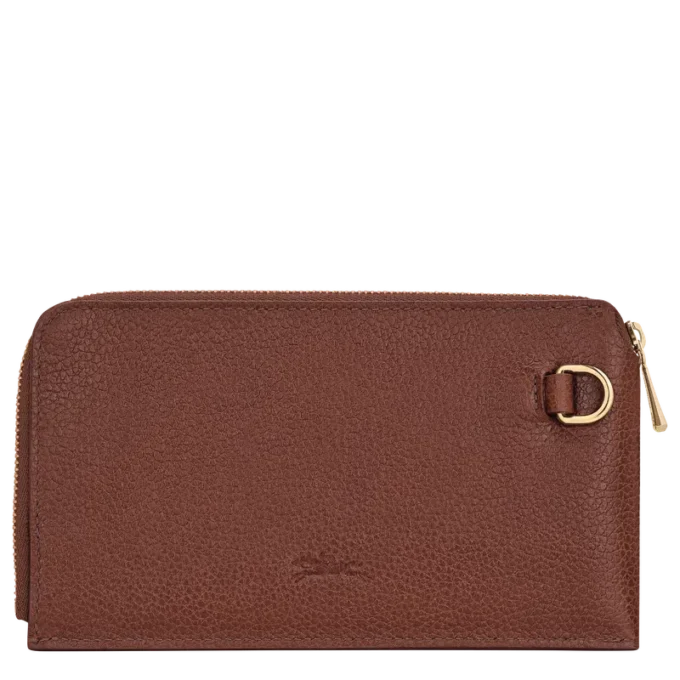 Coffee – Leather Le Foulonné Pouch
