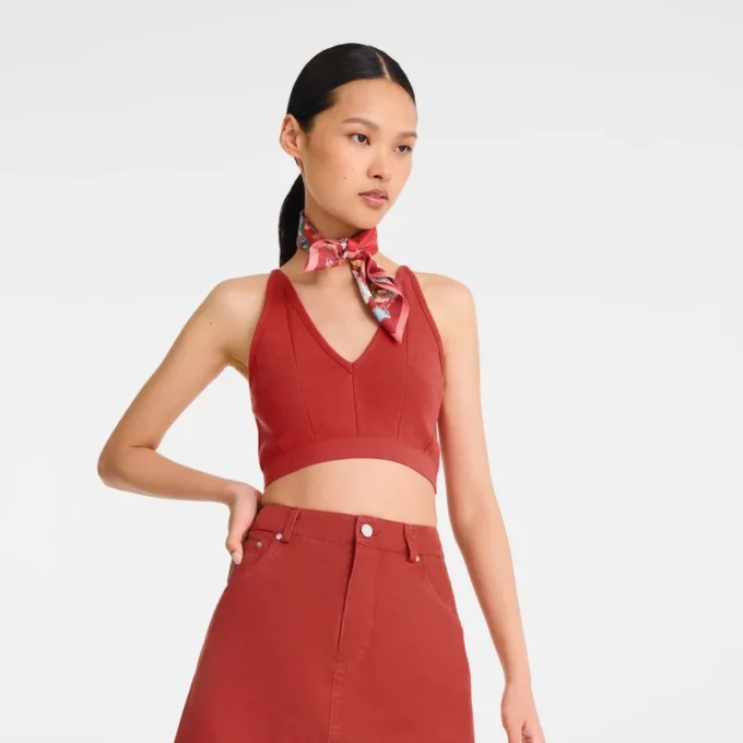 Coral – Knit Top
