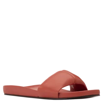 Coral – Leather Roseau Mules