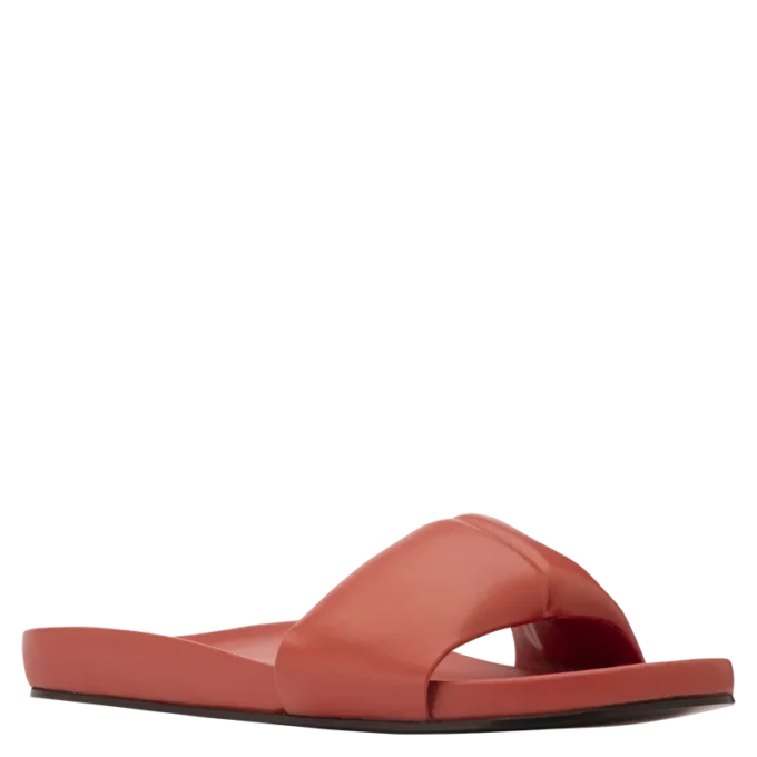 Coral – Leather Roseau Mules
