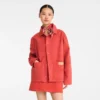 Coral – Overdyed cotton Jacket