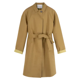 Desert – Water-repellent technical canvas Trench coat