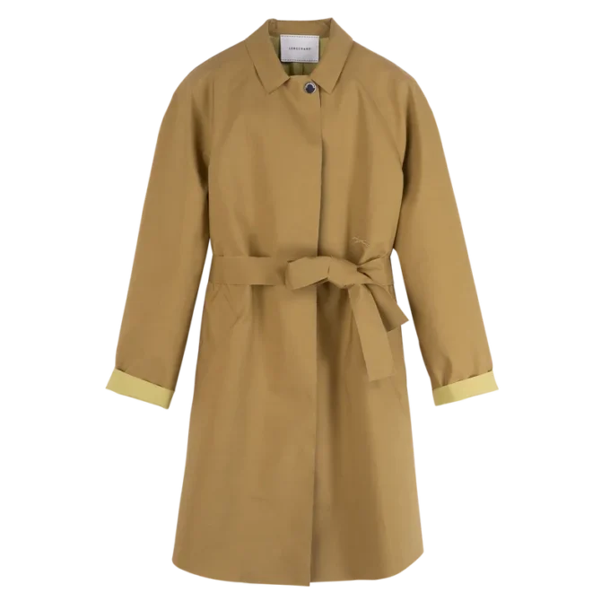 Desert – Water-repellent technical canvas Trench coat