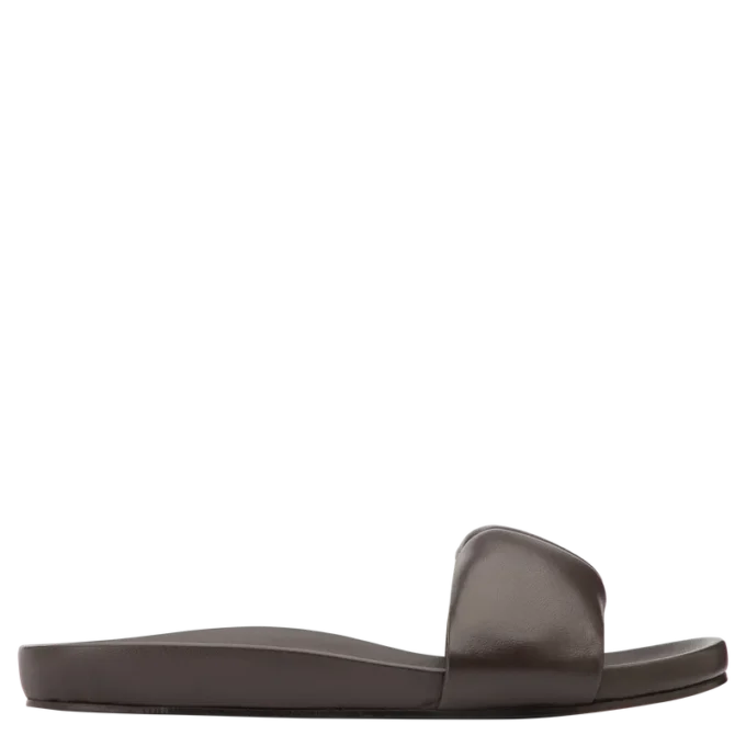 Ebony – Leather Roseau Mules