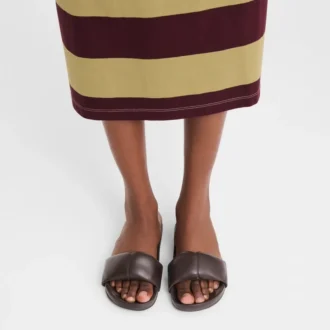 Ebony – Leather Roseau Mules
