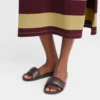 Ebony – Leather Roseau Mules