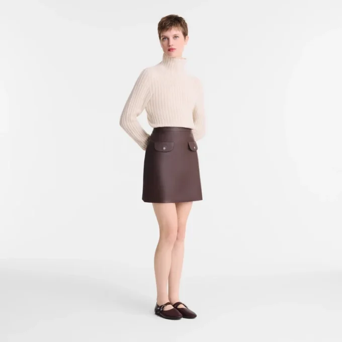 Ebony – Leather Skirt