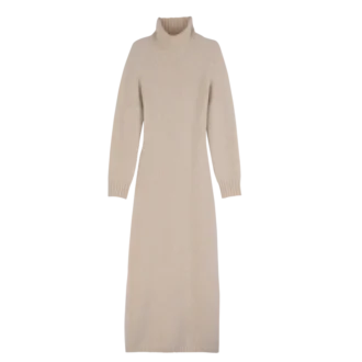 Ecru – Knit Long dress