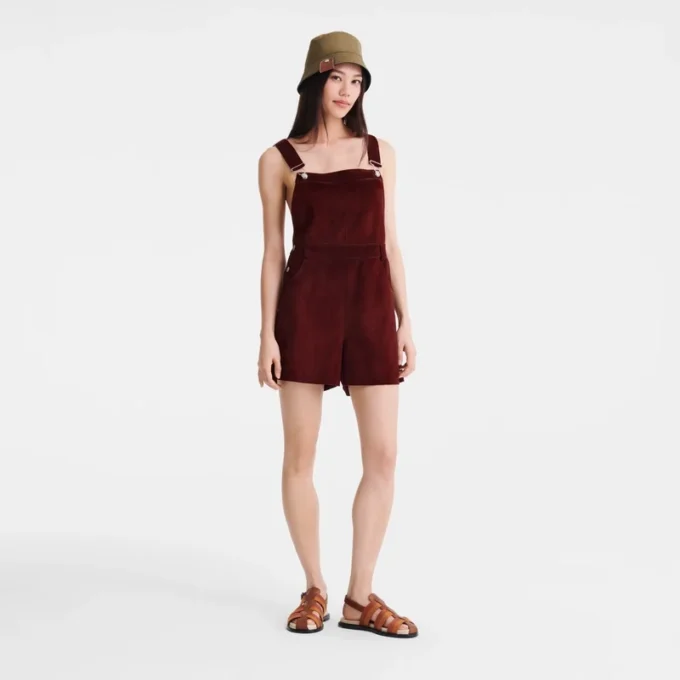 Eggplant – Leather Jumpsuit