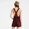 Eggplant – Leather Jumpsuit