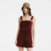 Eggplant – Leather Jumpsuit