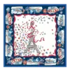 Equestrian Tower Silk scarf 50