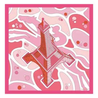 Equestrian Tower Silk scarf 70