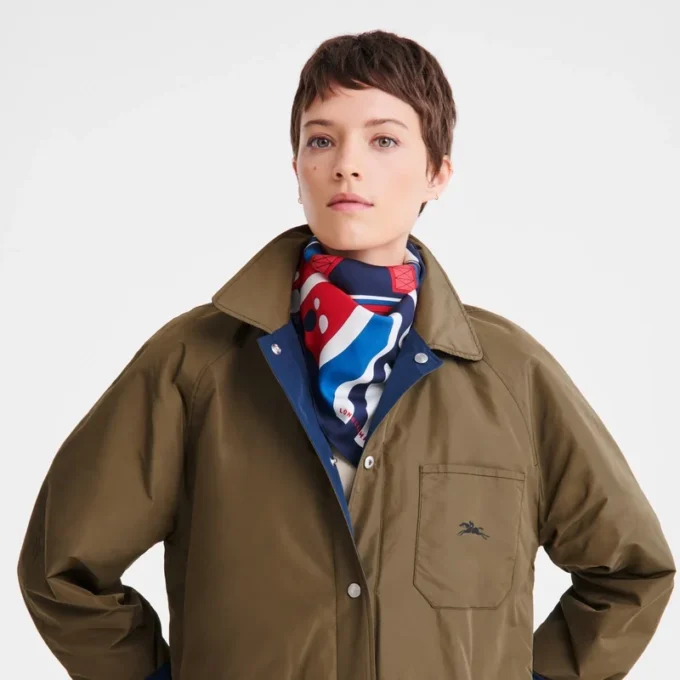 Equestrian Tower Silk scarf 70