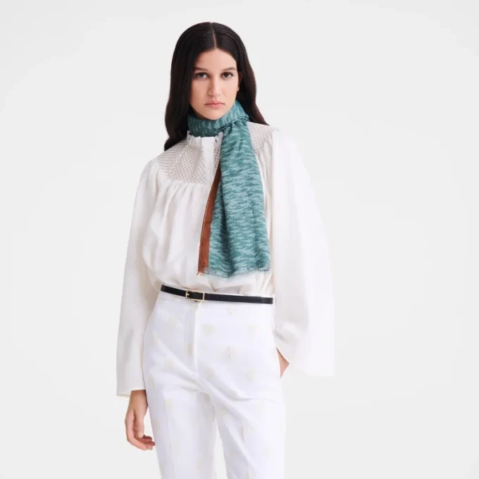 Eucalyptus – Horse print Chevaux Stole