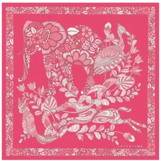 For&ecirc;t Longchamp Silk scarf 50