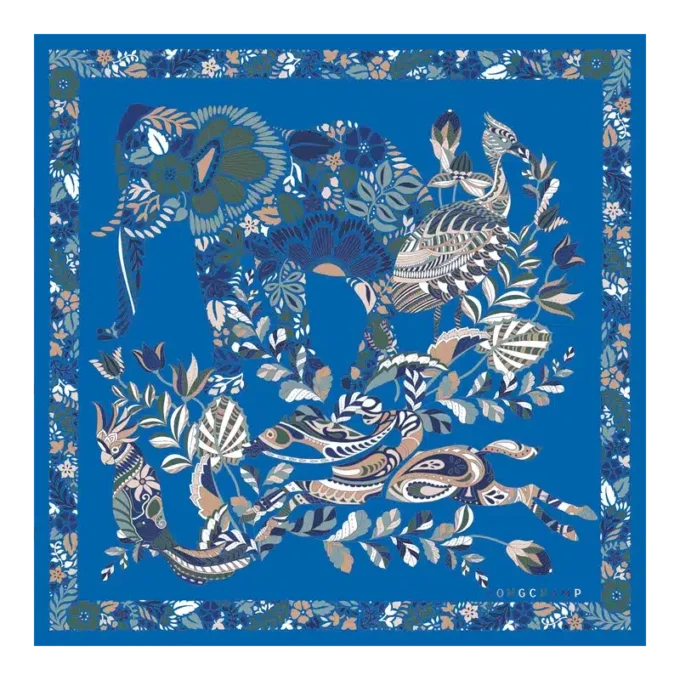 For&ecirc;t Longchamp Silk scarf 50