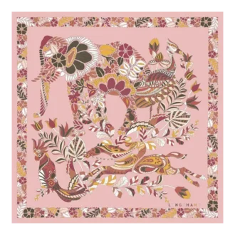 For&ecirc;t Longchamp Silk scarf 50