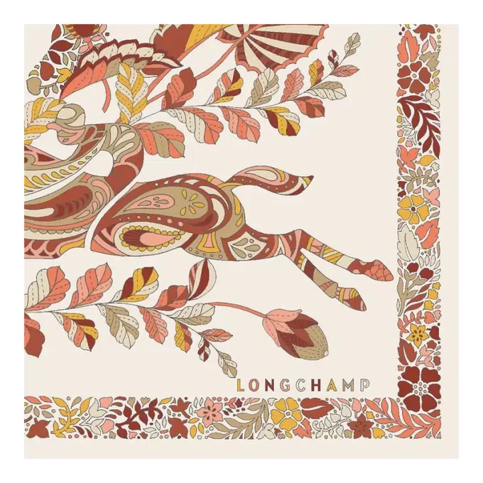For&ecirc;t Longchamp Silk scarf 50