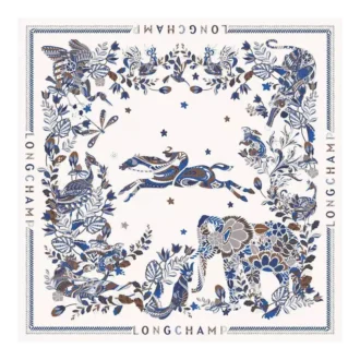 For&ecirc;t Longchamp Silk scarf 90