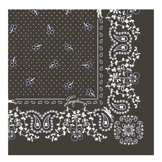 French Bandana Silk scarf 50