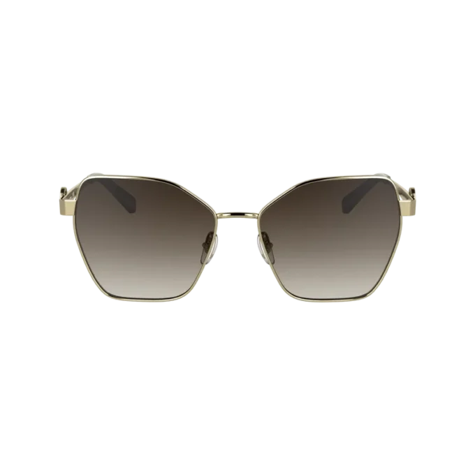 Gold/Brown – Metal Sunglasses