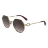 Gold/Brown Pink – Metal Sunglasses