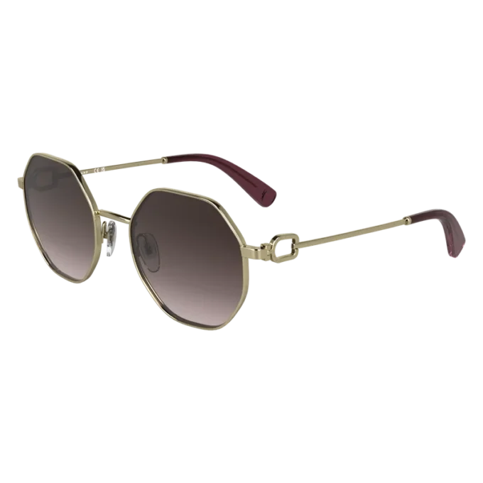 Gold/Brown Pink – Metal Sunglasses