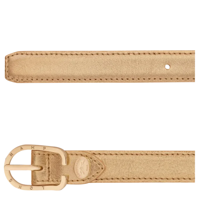 Gold – Leather Ladies’ belt