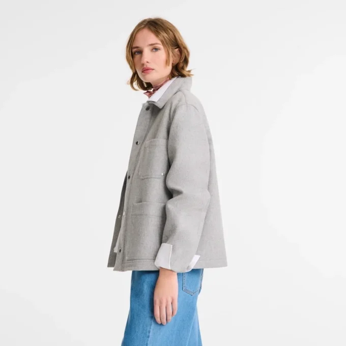 Grey – Flannel Jacket