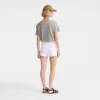 White – Gabardine Shorts